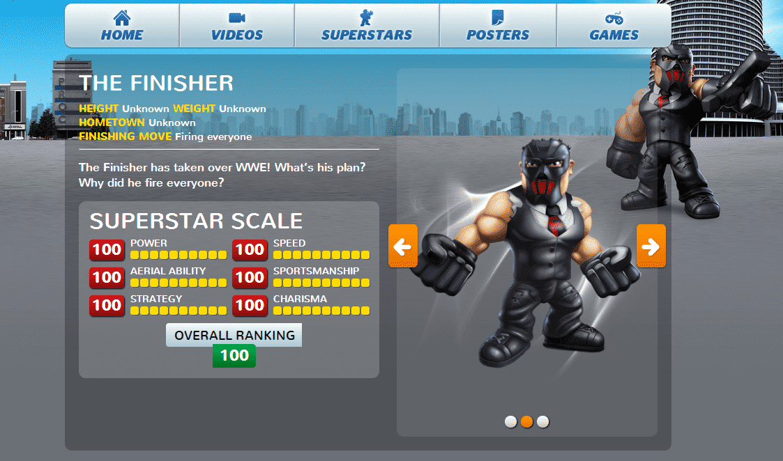 The Finisher, de WWE Slam City, es agregado al roster principal en WWE