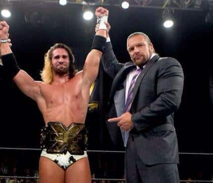 Triple H declara primer Campeón NXT a Seth Rollins (26/07/2012) / WWE ©