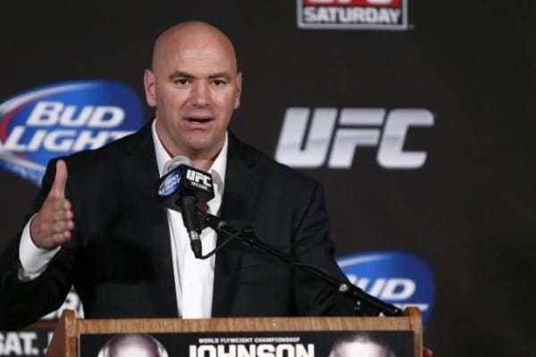 Dana White, presidente de la UFC.