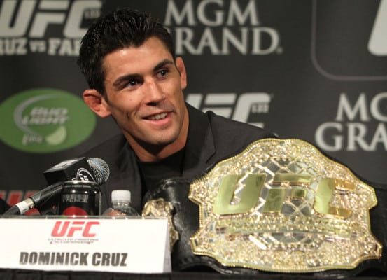 Dominick Cruz dejará que Cody Garbrandt se regocije en sus triunfos... por el momento