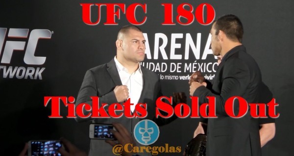 Habrá reembolso de boletos para UFC 180