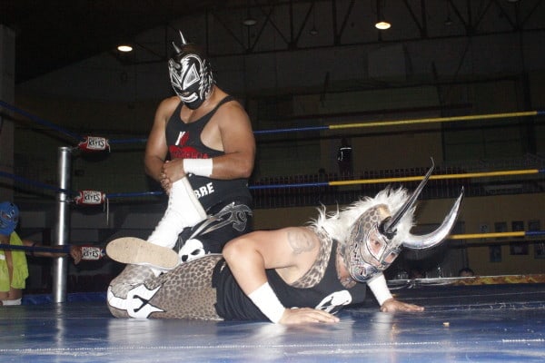 Derroche de talento cortesía de Corsario de Fuego y Rey Infierno.