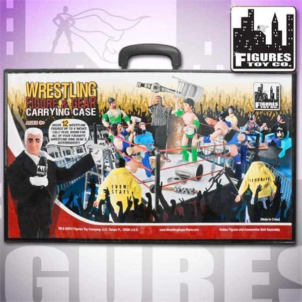 ROH lanzará las figuras de acción de sus estrellas 2 "Wrestling Action Figure & Gear Carrying Case", otro producto luchístico que vende Figures Toy Company