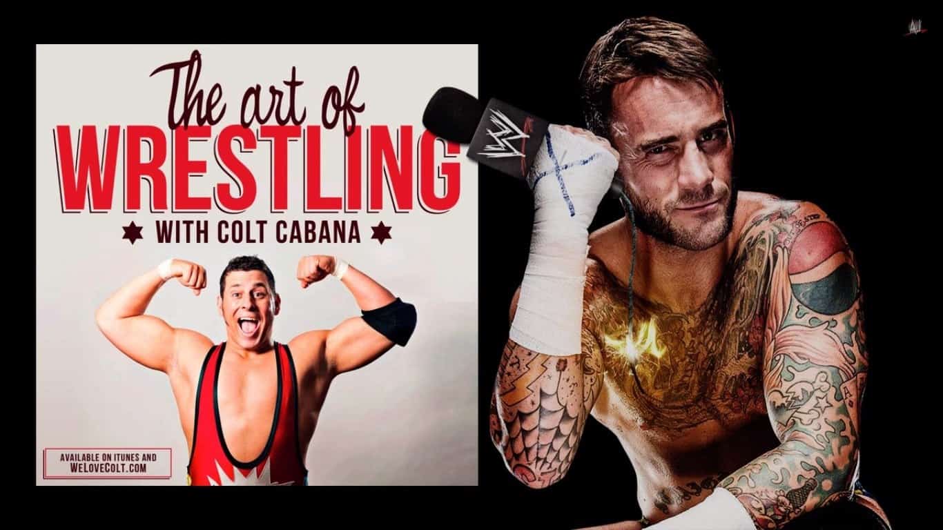 CM Punk en el podcast de Colt Cabana - Captura de youtube de The AJ Universe