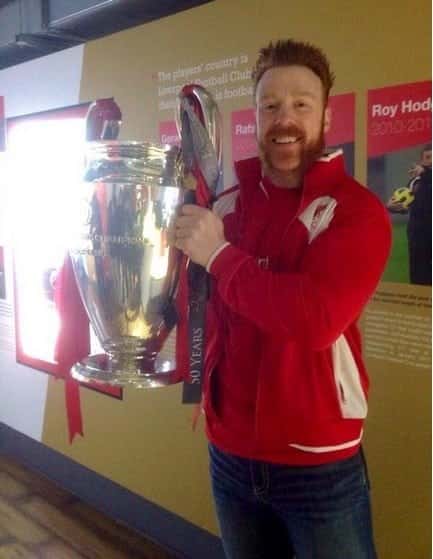 Sheamus visita al Liverpool FC. 2 sheamus