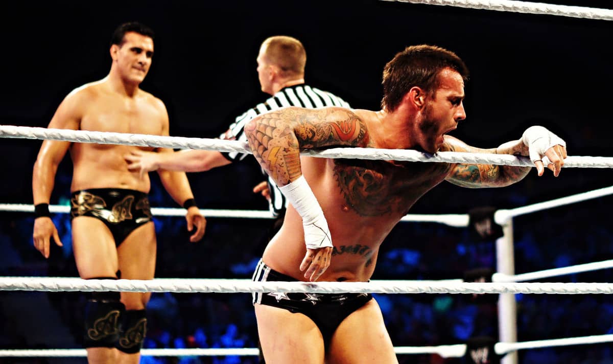 Alberto "El Patrón" aprueba las declaraciones de CM Punk 15 Alberto del Río vs. CM Punk (02/07/2013) / Photo by: Michele Moss - Flickr.com