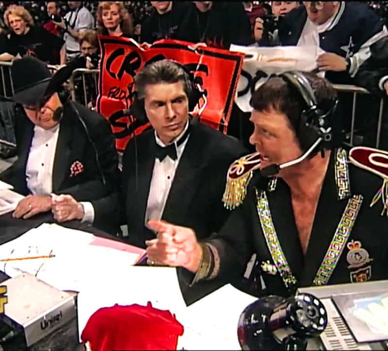 Jim Ross Felicito on Vince McMahon
