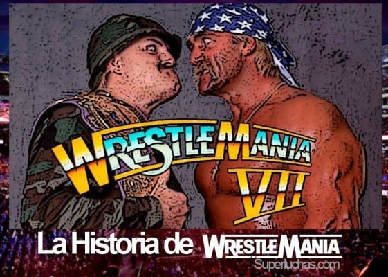 Wrestlemania VII - "Superestrellas y rayas por siempre"