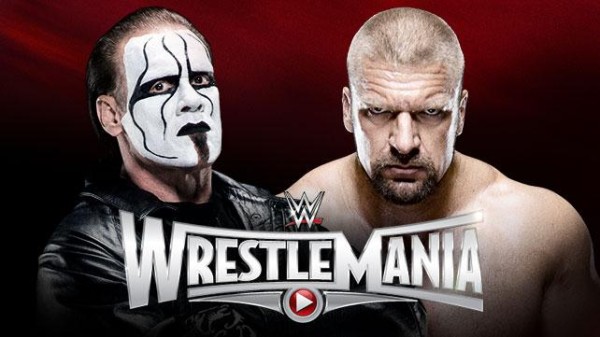 Sting vs Triple H - Cartel de Wrestlemania 31