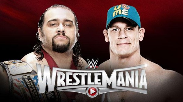 Rusev vs John Cena - Cartel de Wrestlemania 31