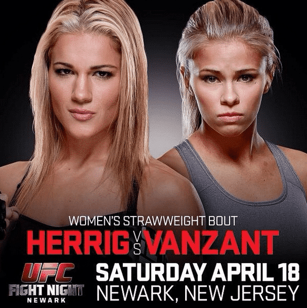 Herrig contra VanZant el próximo 18 de abril