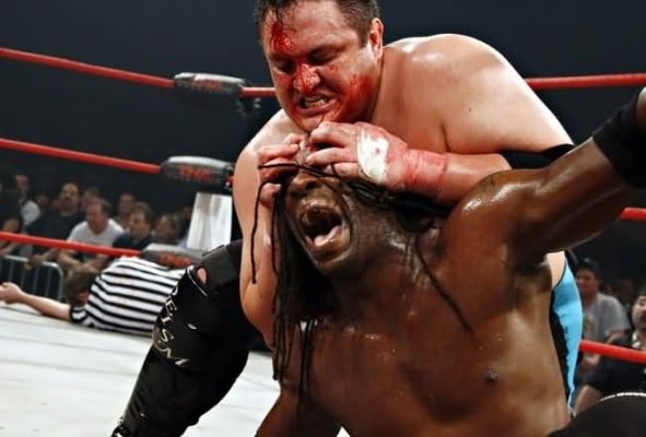 Samoa Joe vs. Booker T