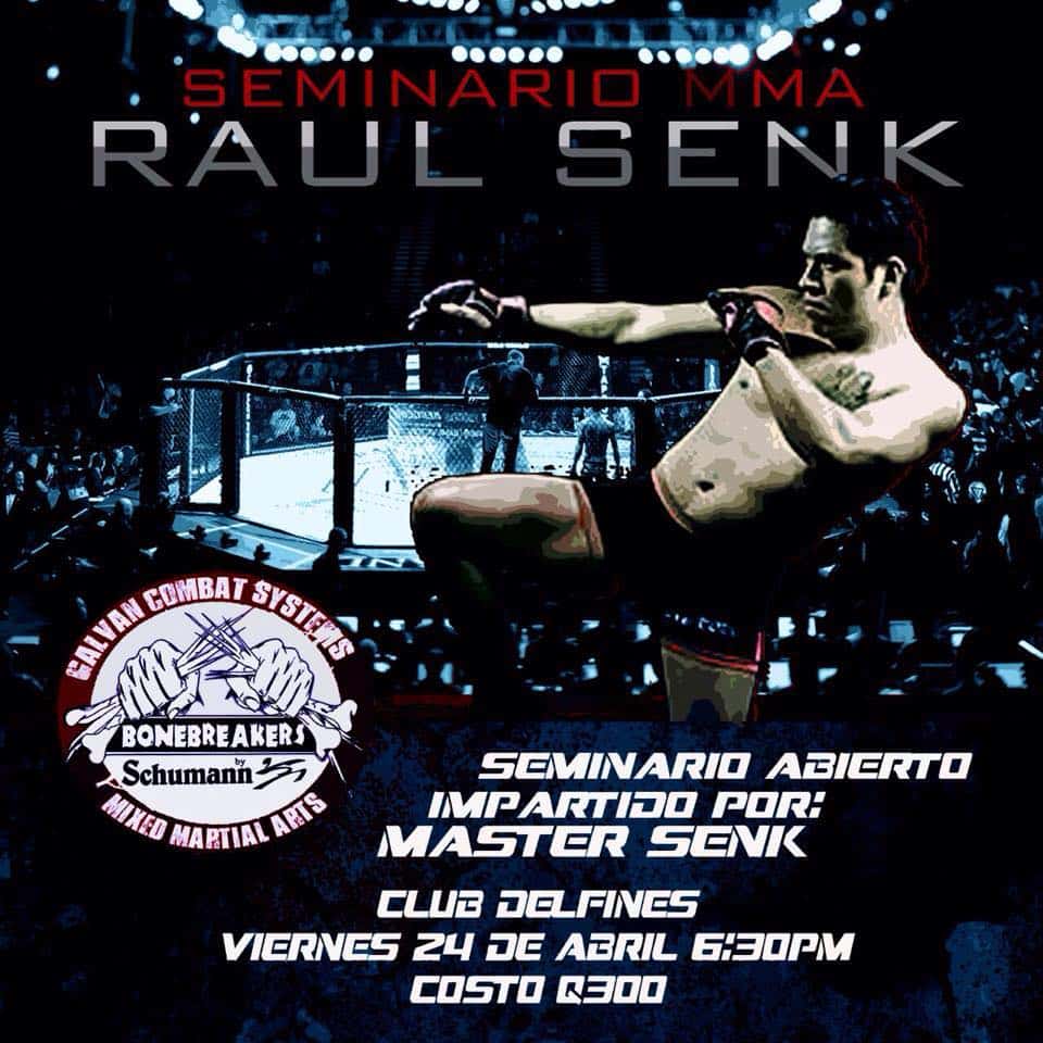 Seminario de MMA con Raúl Senk en Guatemala 1 Seminario de MMA con Raúl Senk en Guatemala 1