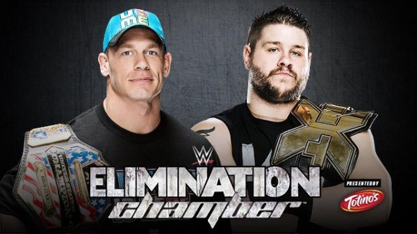 John Cena vs Kevin Owens - WWE Elimination Chamber 2015