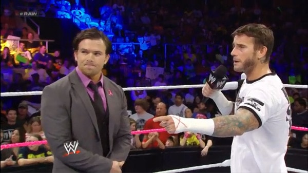 Brad Maddox y CM Punk en Raw 30-09-13