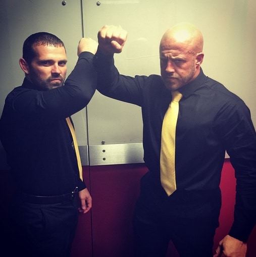 Jamie Noble y Joey Mercury, J&J Security - instagram.com/wwe