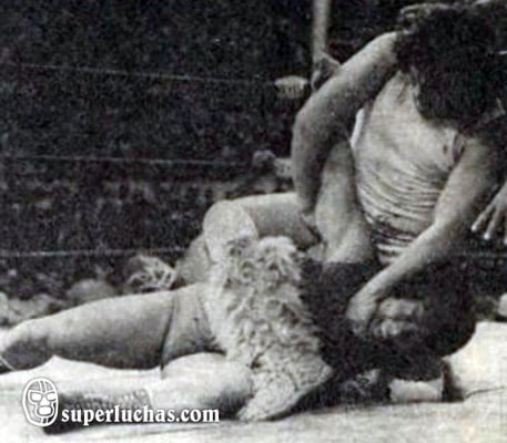 Fishman y Perro Aguayo vs. Enrique Vera y Gran Hamada