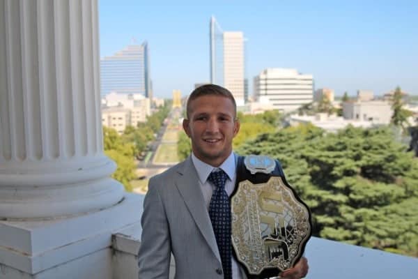 TJ Dillashaw / Foto por @TJDillashaw en Twitter