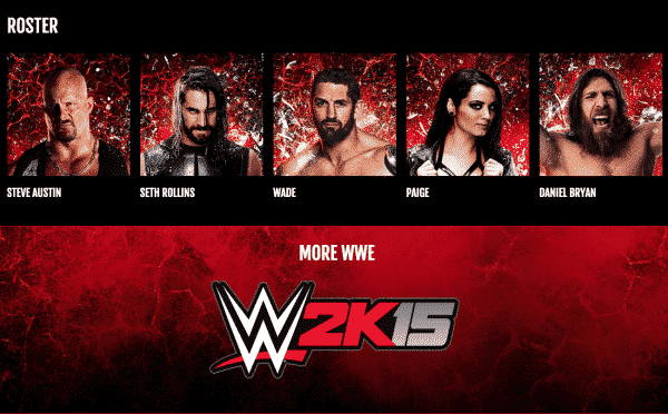 Roster WWE 2K16