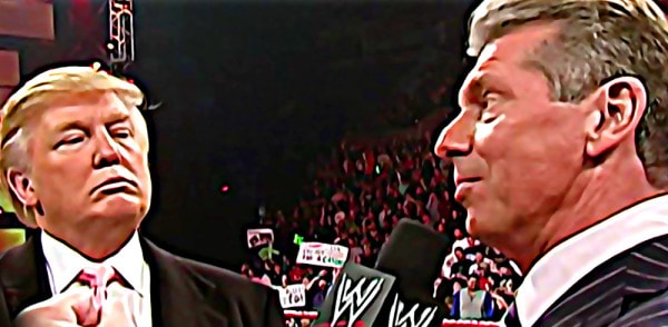 Donald Trump y Vince McMahon / WWE