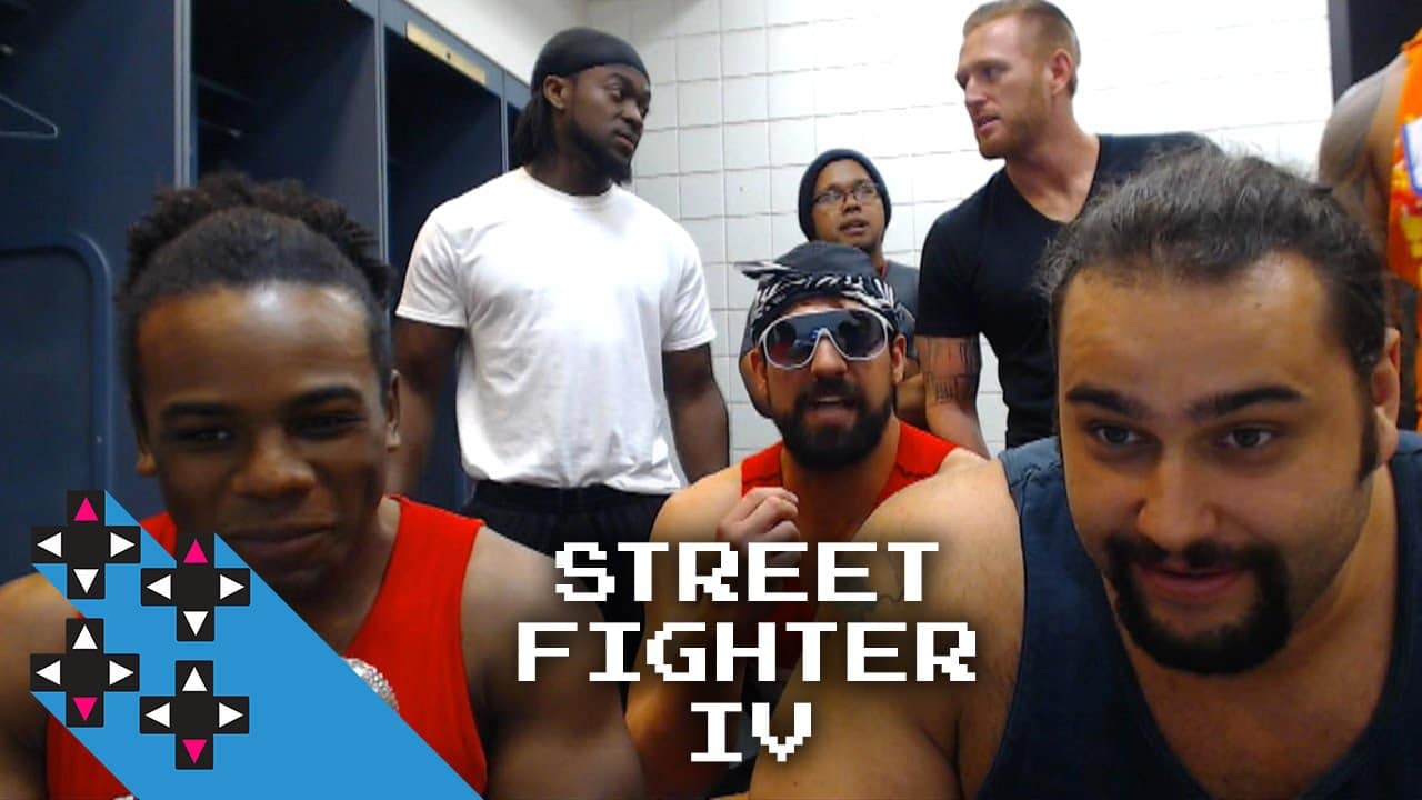 Las Superestrellas WWE juegan a Street Fighter IV / UpUpDownDown - YouTube Luchadores en Twitch