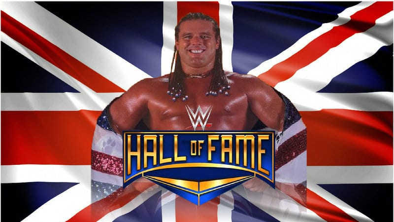 Davey Boy Smith en el Salón de la Fama WWE