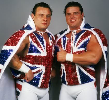 The Dynamite Kid (izquierda) y Davey Hart Smith (derecha), The British Bulldogs / ©WWE