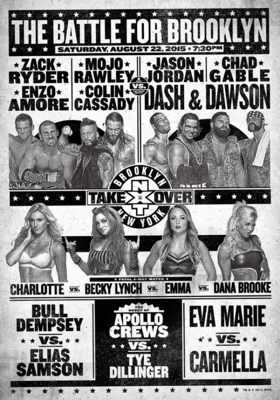Cartel NXT Takeover: Brooklyn