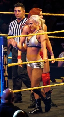 Dana Brooke en un evento de NXT en San Jose, California / Photo by Miguel Discart - Creative Commons License