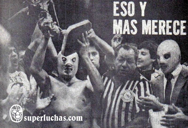 En un día como hoy... 1982: Santo dice adiós a la Arena México... 1987: Fallece don Salvador Lutteroth 6 Despedida de Santo en la Arena México