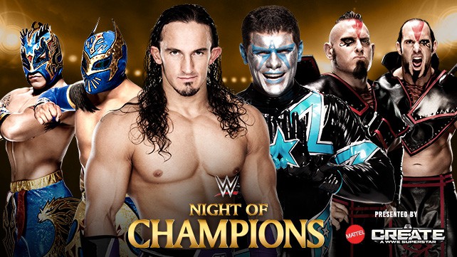 Neville & The Lucha Dragons vs. Stardust & The Ascension en Night of Champions 2015 - wwe.com