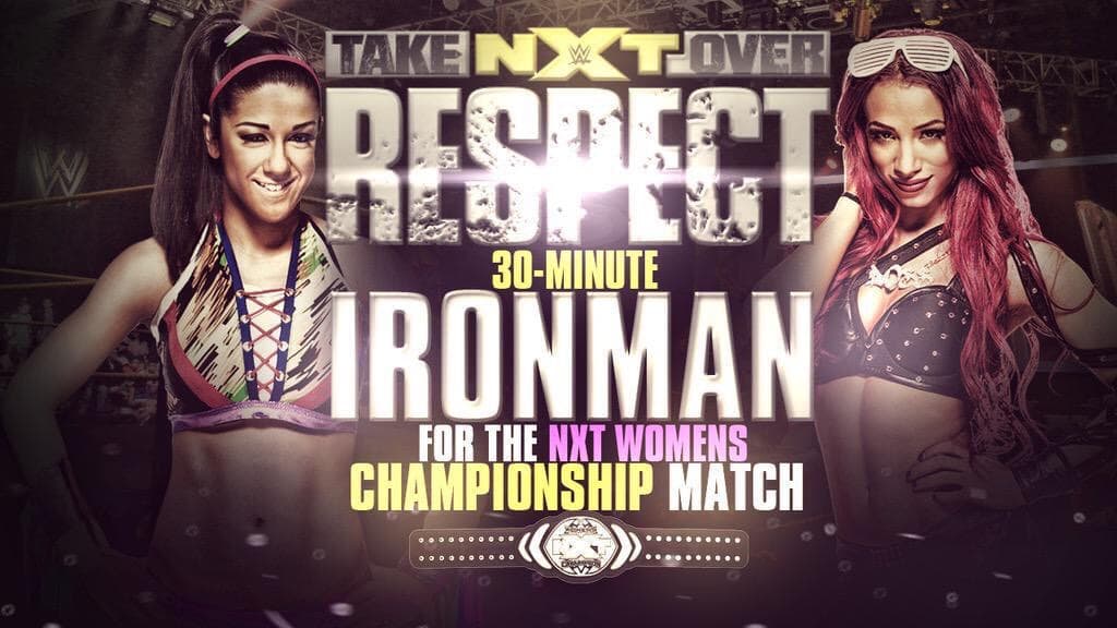 NXT Takeover: Respect - Iron Woman Match: Bayley vs. Sasha Banks