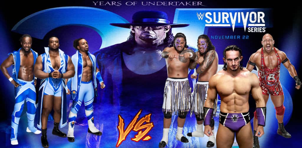 Lucha Tradicional 5 vs. 5 de Survivor Series - WWE Survivor Series 2015 (22/11/2015)
