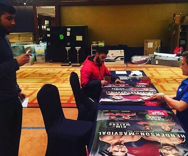 "Psycho" Beltrán regresará al octágono de UFC en Corea 3 Marco ya está en Corea, cumpliendo con la parte promocional de la pelea