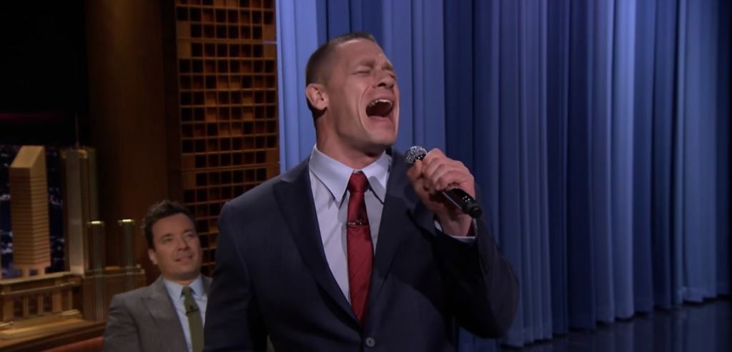 John Cena en The Tonight Show con Jimmy Fallon