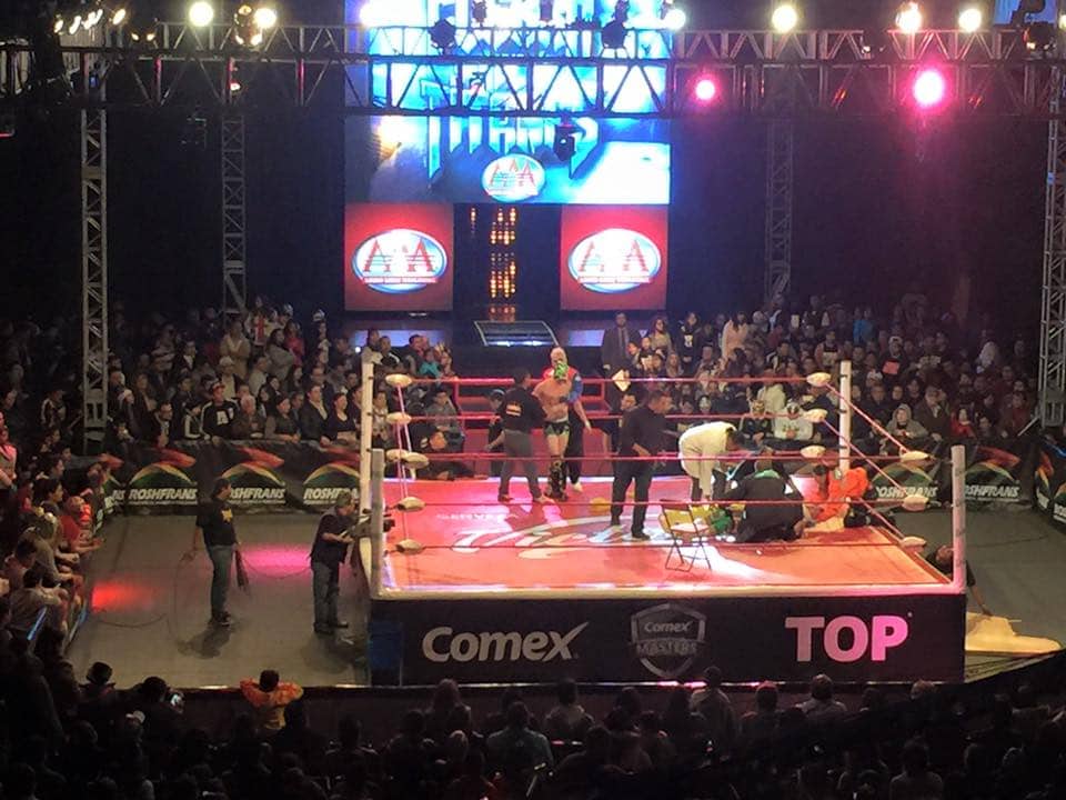 Guerra de Titanes /Foto Lucha Libre Triple A