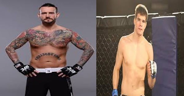 CM Punk y Mickey Gall / ©UFC y Sherdog.com