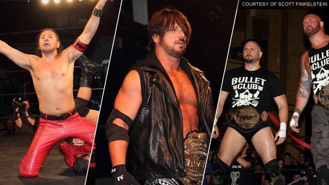 Shinsuke Nakamura, AJ Styles, Karl Anderson y Doc Gallows / Photo by: Scott Finkelstein - WWE