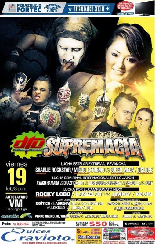 Supremacía, evento de DTU.