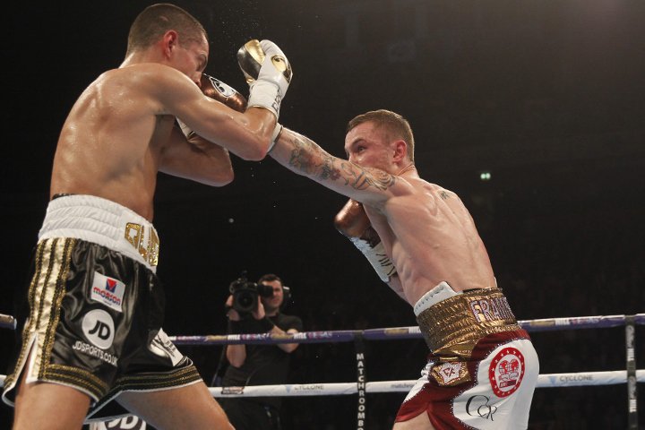 Frampton golpea a Quigg