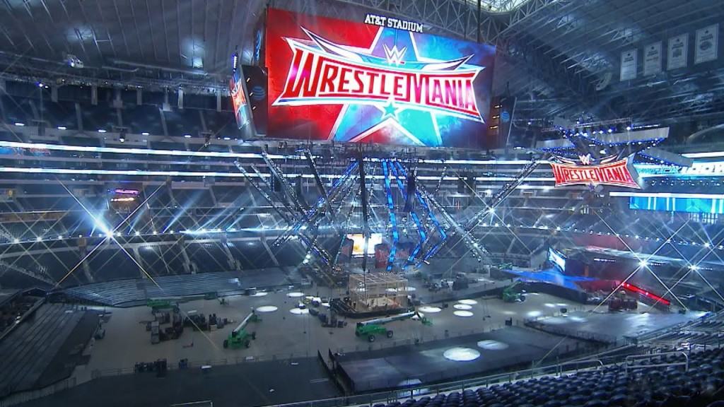 Escenario de WWE WrestleMania 32 (03/04/2016) / YouTube.com/WWE