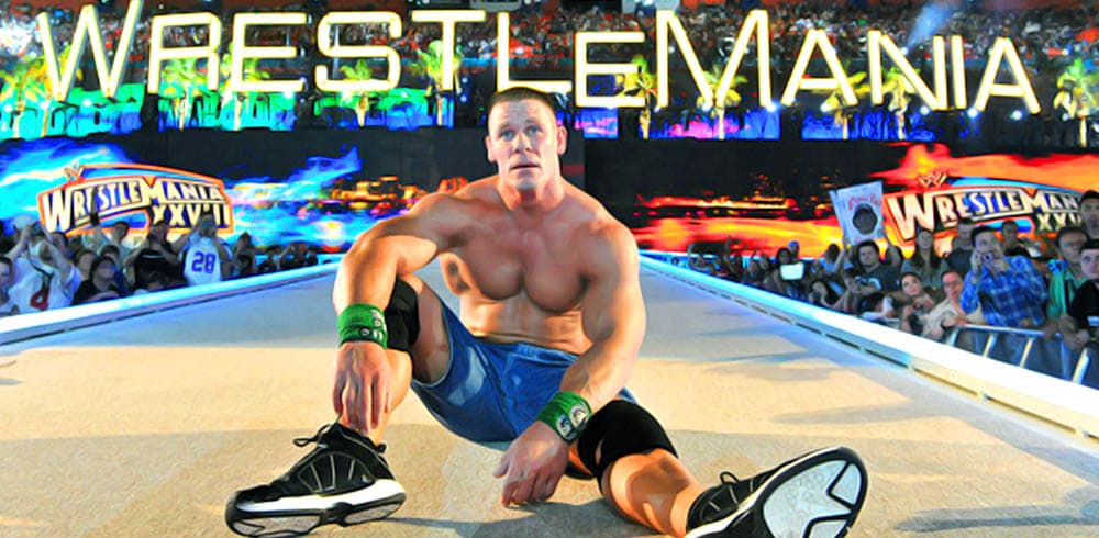 John Cena en WrestleMania XXVIII