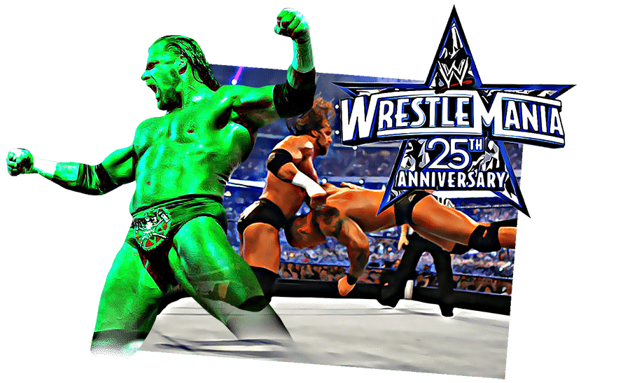 Triple H WrestleMania 25