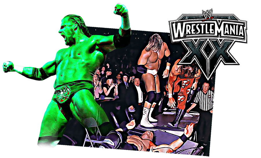 Triple H WrestleMania XX