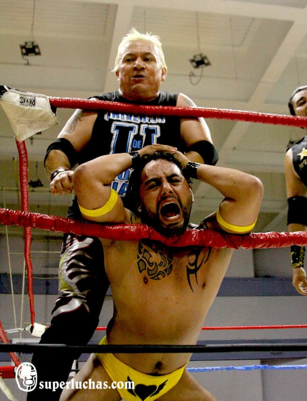 Resultados de Guelatao Fest III, organizado por Veneno — Triunfo de Lizmark Jr., Herodes Jr. y Tyson la Bestia 7 Scorpio Jr. mostró su colmillo ante Alastor / Foto de Luis Manuel Rivera.