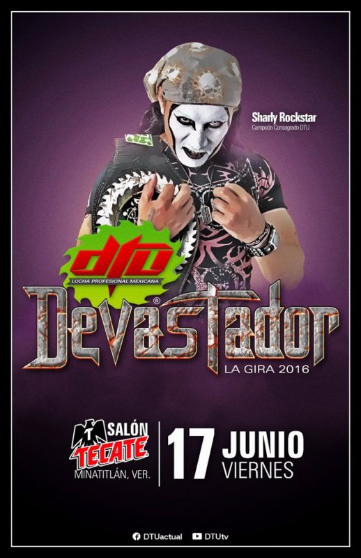 Sharly Rockstar presente en Devastador.