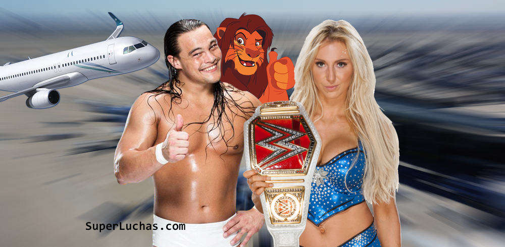 Bo Dallas bajado de un avión en Dallas rumbo a México tras embriagarse con Charlotte (26/08/2016) / SÚPER LUCHAS - SuperLuchas.com