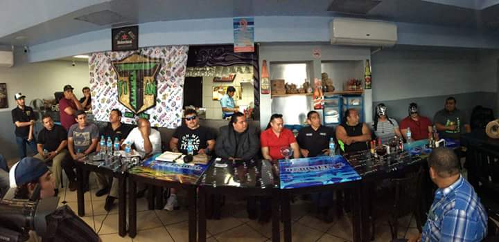 Rey Misterio Sr. y la Familia se unen contra la Comisión de Tijuana 3 Luchadores y Promotores su unieron para expresar sus indonformidades / Foto de Zeus Eligio en Facebook