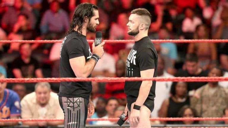 Seth Rollins y Finn Bálor en la última edición de Raw / WWE ©