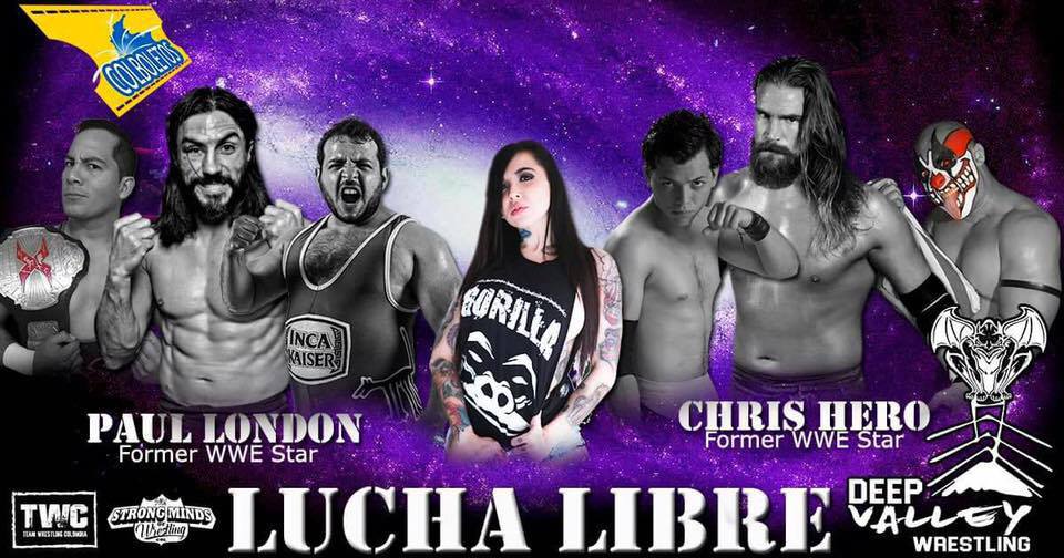 October 22 Halloween Warfare In Cali Colombia With Paul London And Chris Hero Superfights